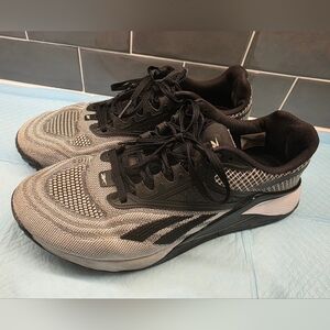 Reebok Black and Gray Running Shoes